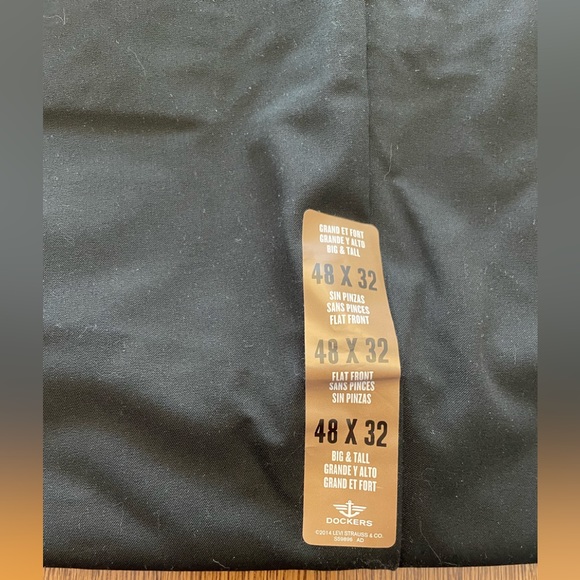 Dockers Khakis Pant NEW - 48x32 black - Picture 2 of 8
